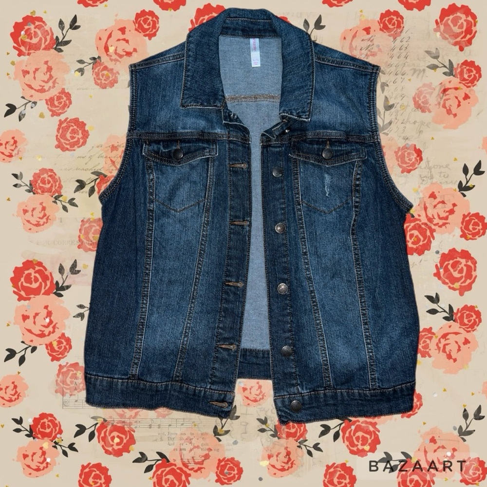 Xhilaration Denim Vest